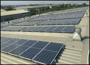 Asia Metal Public Company Limited solar rooftop installation — Samut Prakan