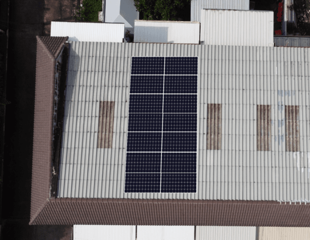 Digital Turnkey Systems Co., Ltd. solar rooftop installation — Phuket