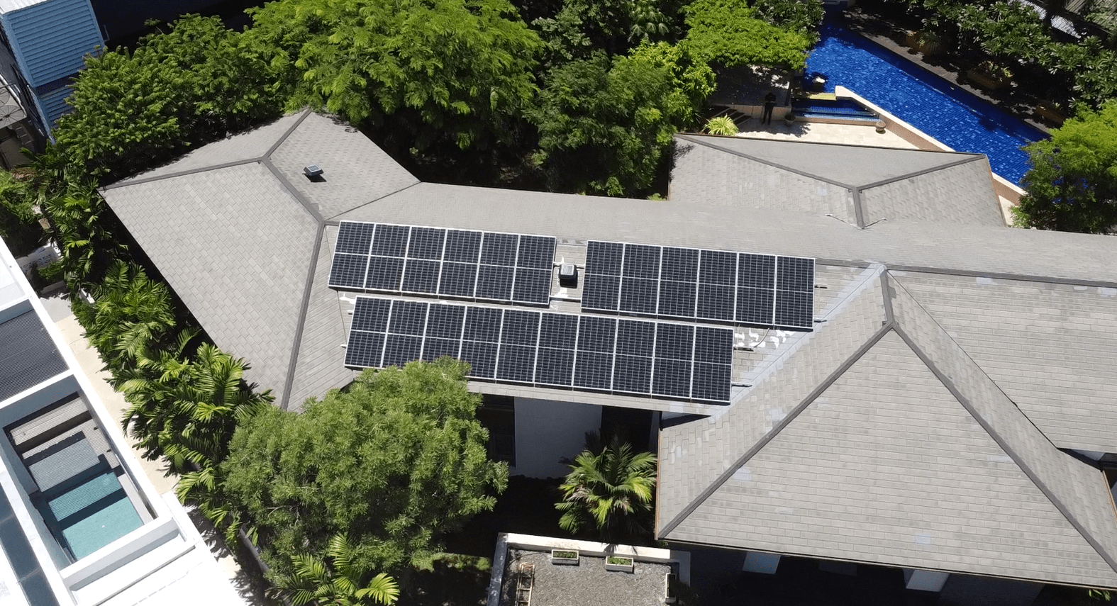 Private House - 2 solar rooftop installation — Bangkok