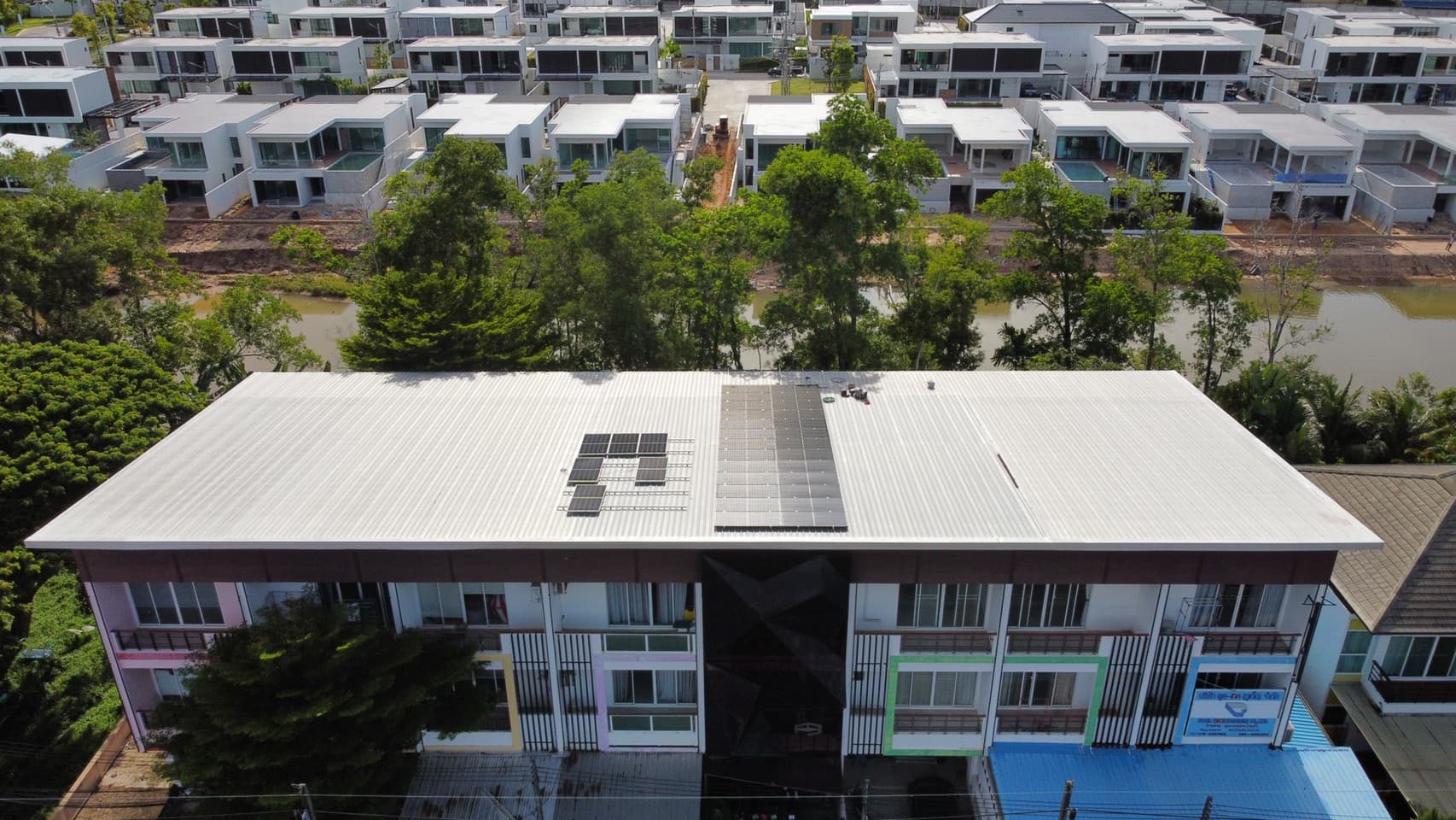 Prudent Builder solar rooftop installation — Phuket