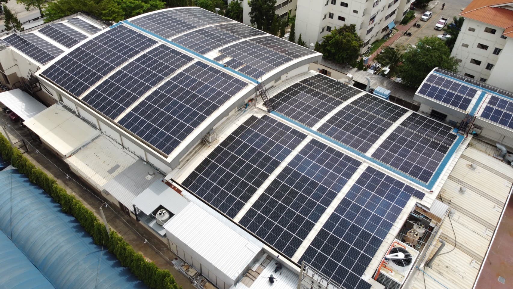 Salamander Jewelry Co., Ltd. solar rooftop installation — Nakhon Pathom