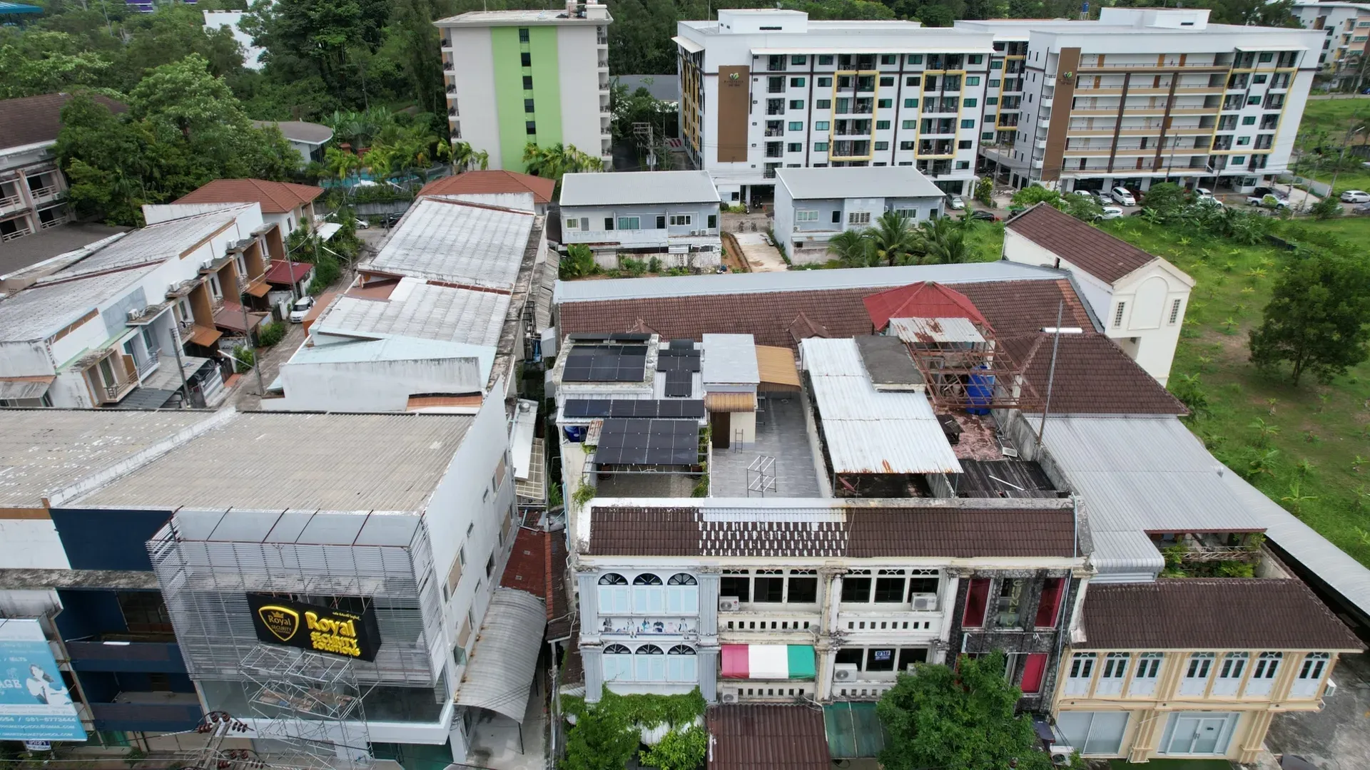 A.K.A Co., Ltd. solar rooftop installation — Phuket