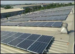 Asia Metal Public Company Limited solar rooftop installation — Samut Prakan