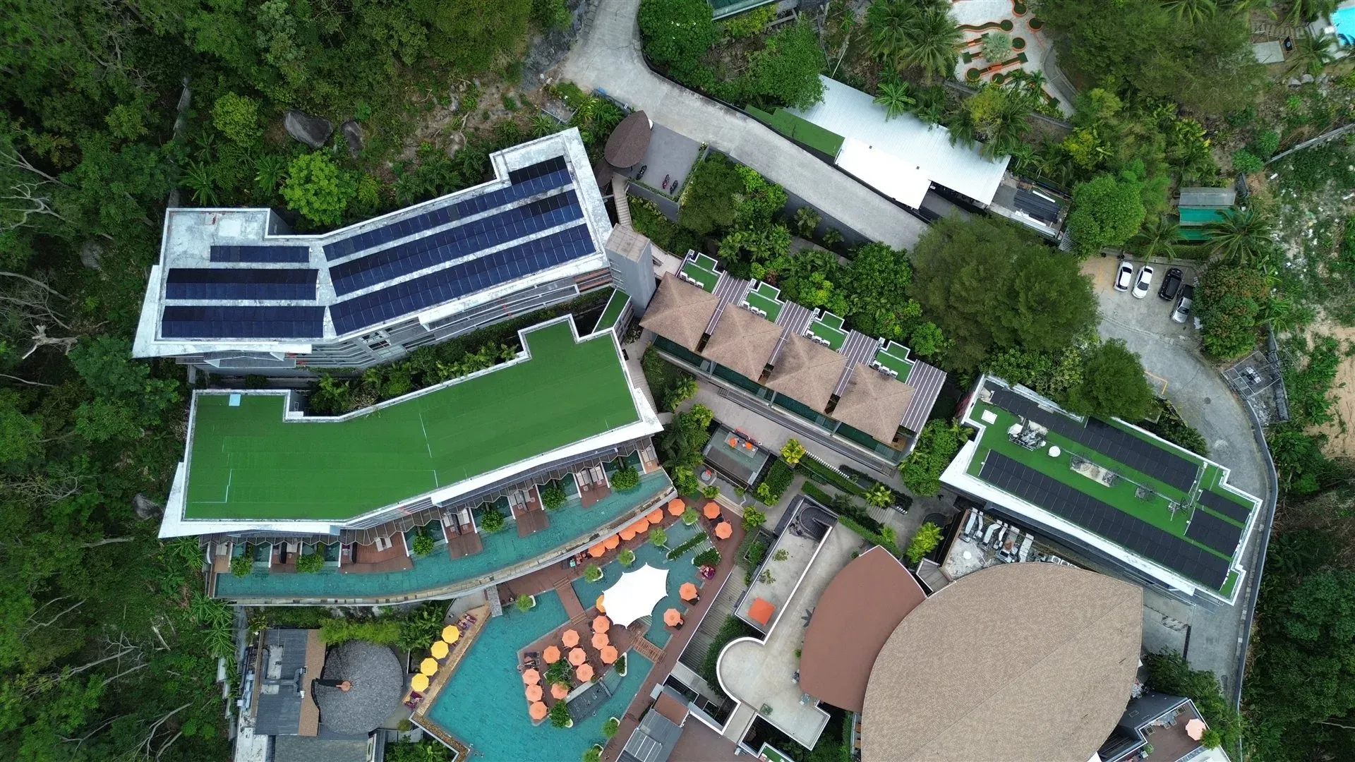 Kalima Resort & Spa solar rooftop installation — Phuket
