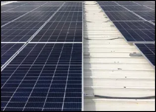 Mahachai Finishing Co., Ltd. solar rooftop installation — Samut Prakan
