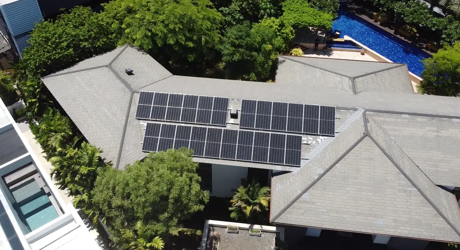 Private House - 2 solar rooftop installation — Bangkok