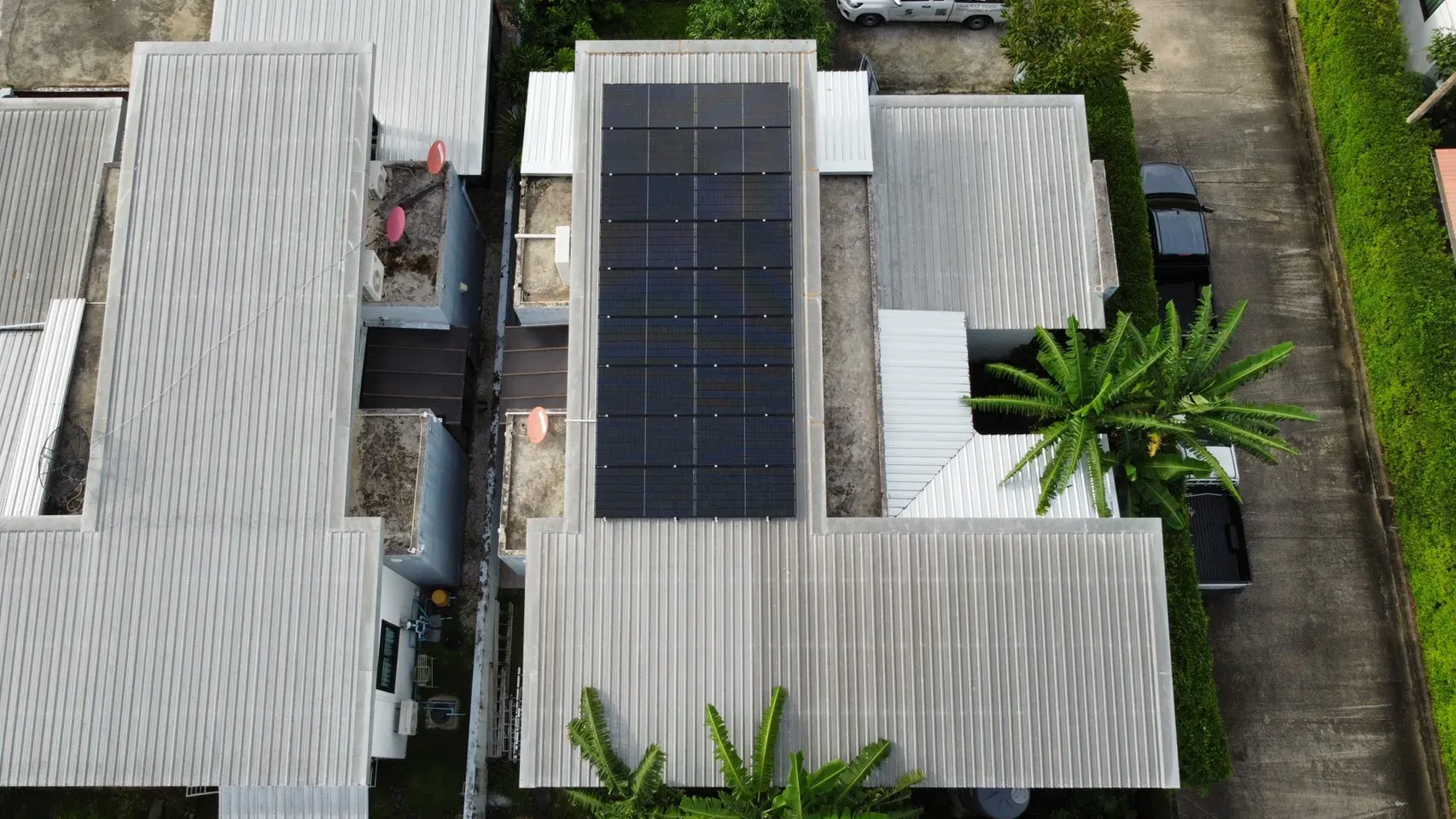 Private House - 4 solar rooftop installation — Phuket