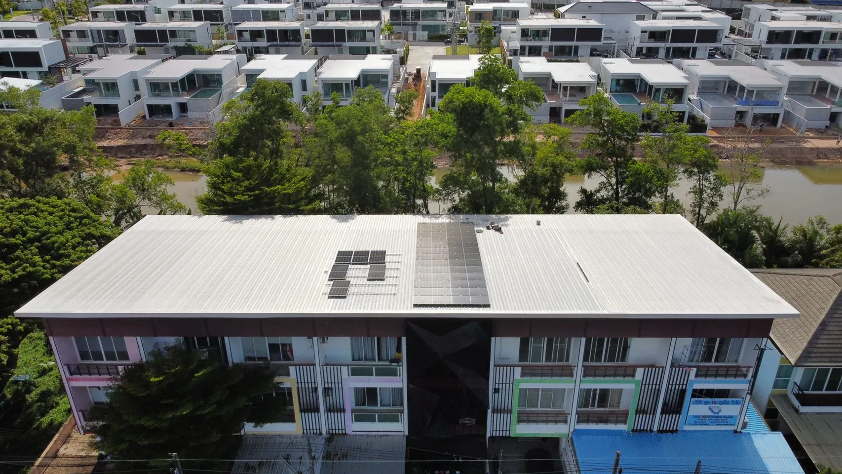Prudent Builder solar rooftop installation — Phuket