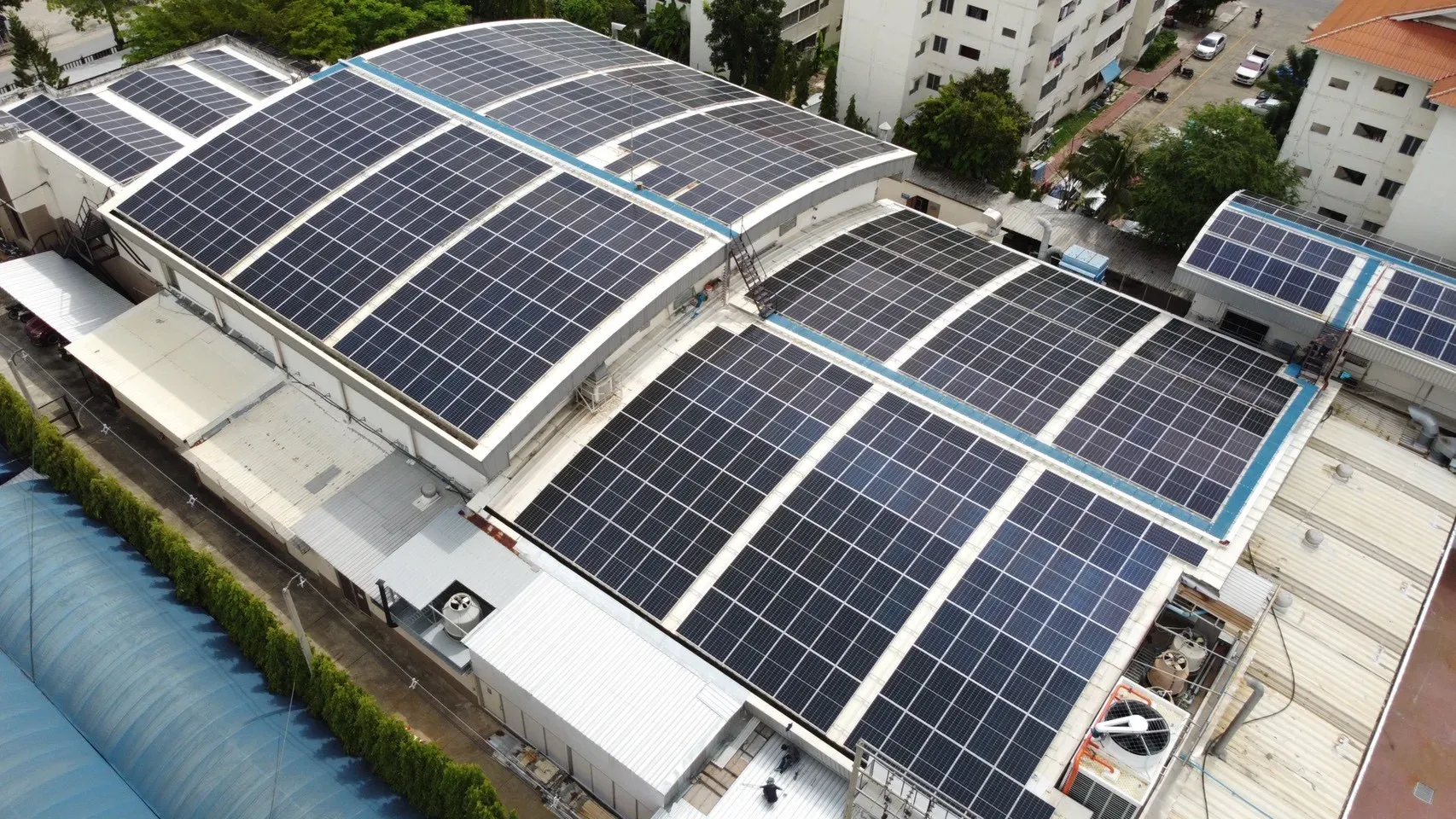 Salamander Jewelry Co., Ltd. solar rooftop installation — Nakhon Pathom