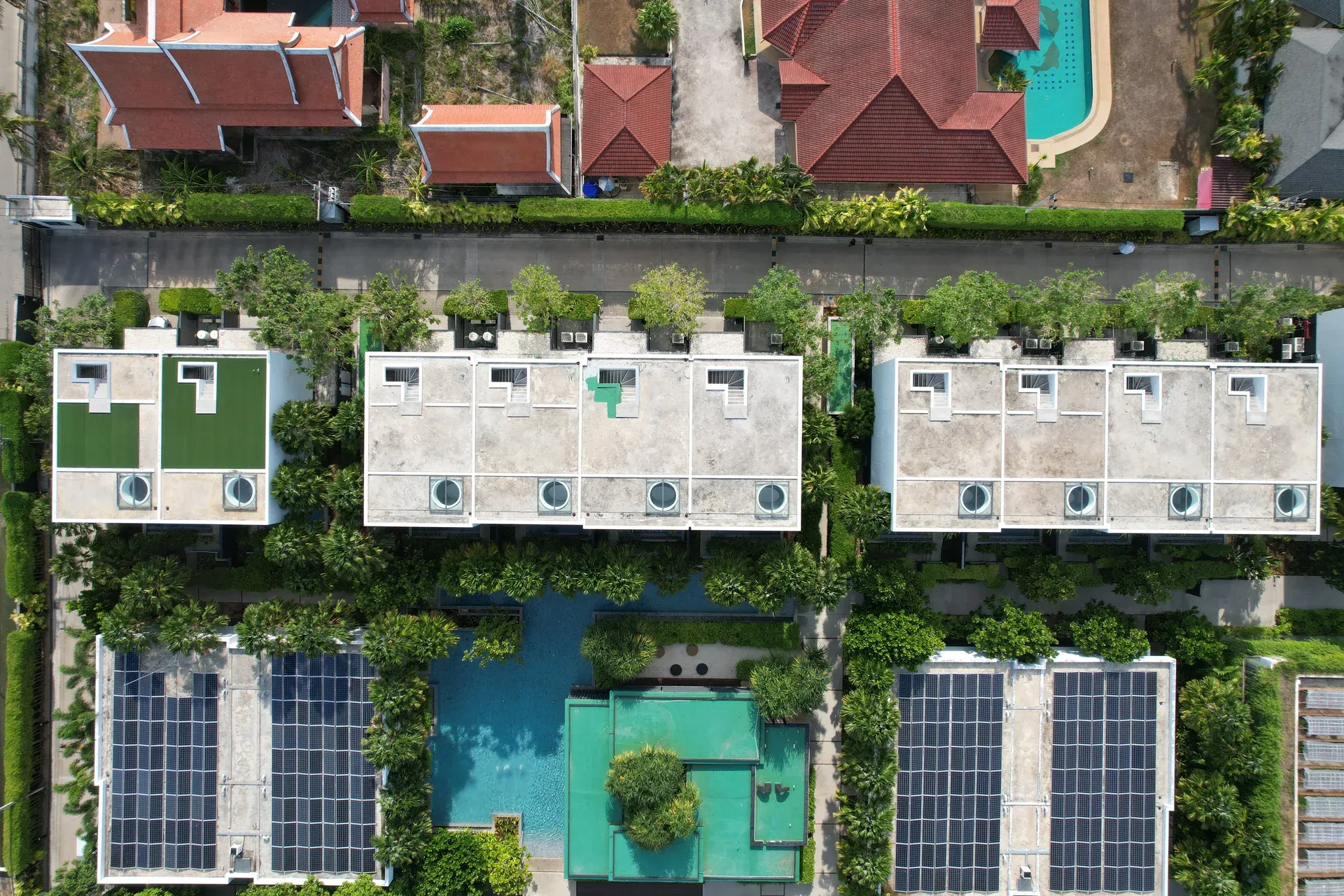 STAY Wellbeing & Lifestyle Resort solar rooftop installation — Phuket