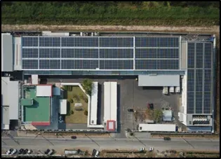 Thai Pigeon Co., Ltd. solar rooftop installation — Samut Prakan