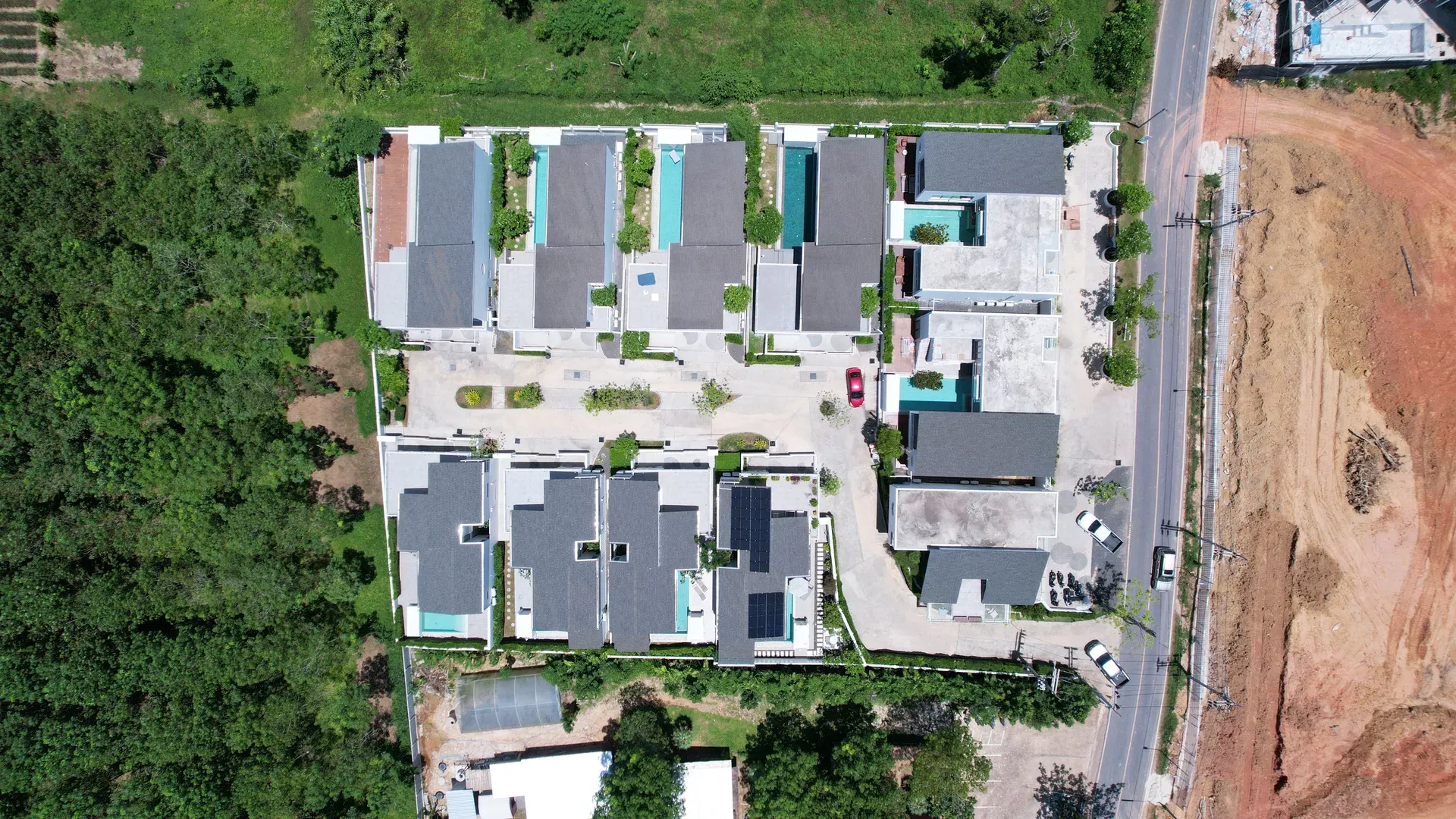 Wallaya The Nest C1 solar rooftop installation — Phuket