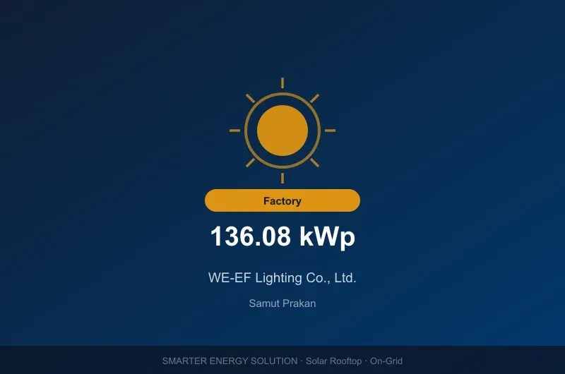WE-EF Lighting Co., Ltd. — photo 1