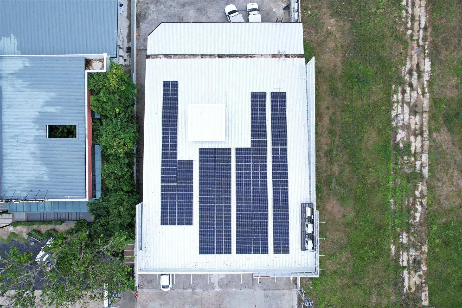 Wine Pro (Chalong) solar rooftop installation — Phuket